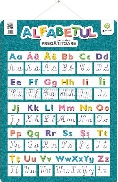 Plansa. Alfabetul pentru clasa pregatitoare