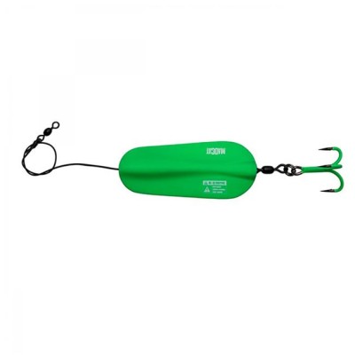 Oscilanta Madcat A-Static Rattlin Inline Spoons 125g Green foto
