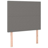 Cumpara ieftin Tablie de pat gri inchis 90x5x118/128 cm, material textil