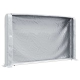 Cumpara ieftin Suport pentru lemne de foc cu capac de ploaie Otel galvanizat