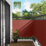 vidaXL Ecran de balcon Terracota 110 x 600 cm Material Oxford 42030727
