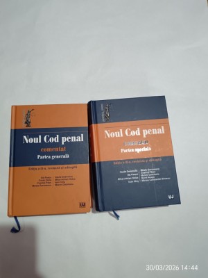 Noul Cod Penal comentat partea Generala+Partea Speciala foto