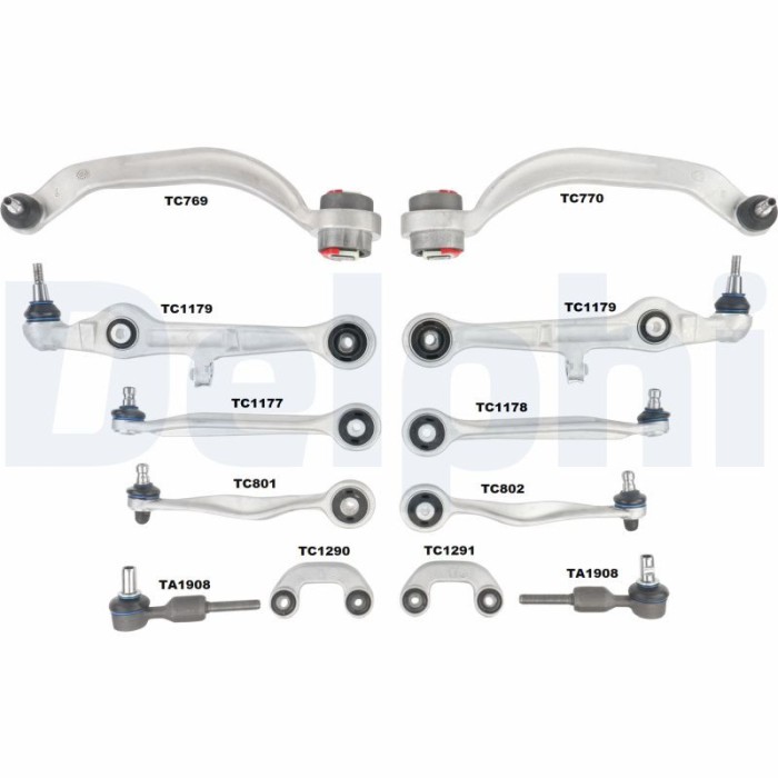 DELPHI TC1500KIT Set reparatie, bara stabilizatoare