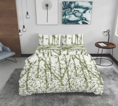 Lenjerie de pat 100%BBC king size (ALC1)