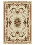 Cumpara ieftin Covor Clasic Lotos Crem, 60x110 cm
