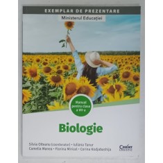 BIOLOGIE , MANUAL PENTRU CLASA A VII -A de SILVIA OLTEANU ...CORINA KODJABASHIJA , ANII &#039;2000
