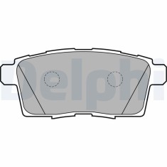 DELPHI LP2052 set placute frana,frana disc