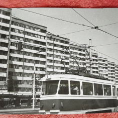 Fotografie, tramvi 4 prin Bucuresti, perioada comunista
