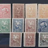 Romania 1916/18 - Lot Timbre de Ajutor