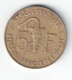 Moneda 5 francs 1984 - Statele Africii de Vest