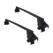 Set bare transversale portbagaj din otel marca Twinny Load TL S43, kit complet cu bare, suporti si antifurt cu cheie, Audi A4 Sedan B7 2004-2008 4 Usi