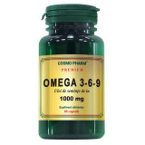 Omega 3-6-9 Ulei Seminte de In 1000mg 60cps Cosmo Pharm