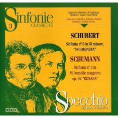 CD Schubert&lrm;&ndash; Sinfonia N&deg; 8 In Si Minore / Sinfonia N&deg; 3 Nou (SIGILAT) (M)