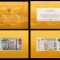 SURINAM █ bancnota █ 50 Dollars █ 2012 █ P-167 █ COMEMORATIV IN FOLDER █ UNC