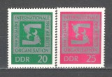 D.D.R.1969 50 ani Organizatia Internationala a Muncii SD.275, Nestampilat