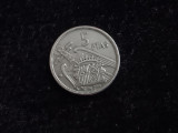 M3 C50 - Moneda foarte veche - 5 ptas - Spania - 1957, Europa