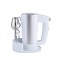 Mixer Rosberg, 300W, cu suport pentru mixer si accesorii, Alb/Argintiu