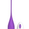 Ou Vibrator Belle Love Egg, 10 Moduri Vibratii, Remote Control, Silicon, USB, Violet, 20.4 cm, Mokko Toys, Velvet Obsession