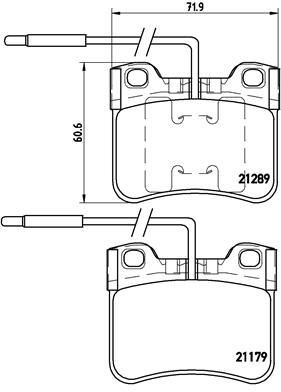 Placute frana Citroen Ax (Za-); Mega CLUB; Peugeot 106 (1a, 1c) SRLine parte montare : Punte fata foto