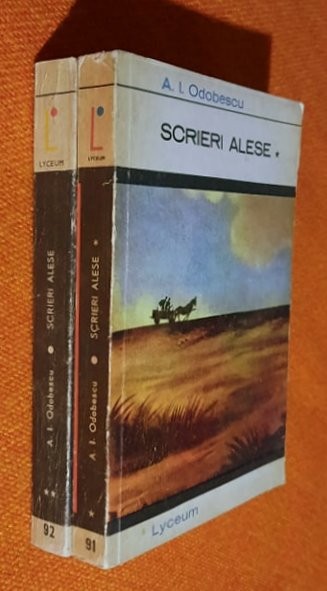 Scrieri alese - A. I. Odobescu, studiu introductiv - T. Vianu