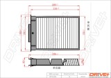 Dr!ve+ DP1110.12.0056 Filtru, aer habitaclu
