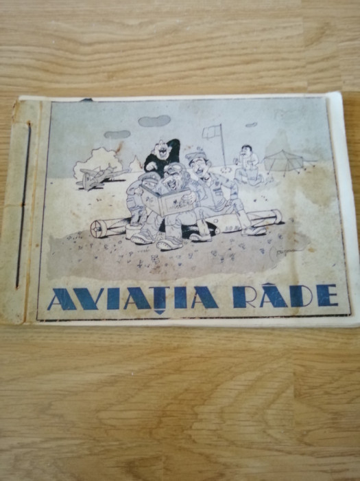 Aviatia Rade, Album de cariacaturi semnate de Vasile Scripcaru, Bucuresti 1945