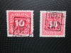 ROMANIA POCUTIA 1919 SERIE INVERSATA=25, Stampilat