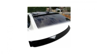 Lip Eleron Luneta pentru BMW Seria 3 F30 F80 Negru Lucios foto
