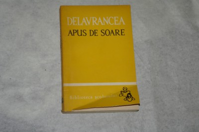 Delavrancea - Apus de soare - 1965 foto