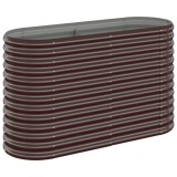 Cumpara ieftin Strat inaltat gradina 114x40x68 cm otel galvanizat