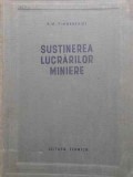 Sustinerea Lucrarilor Miniere - P.M. Timbarevici, 1953, Tehnica, Constructii, 508 Pagini, Romana, Hardcover
