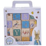 Joc 16 cuburi din lemn Peter Rabbit