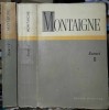 Montaigne Eseuri (2 Volume) Editia 1966, Filosofie