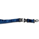 Breloc chei tip snur detasabil textil lungime 50.5 cm albastru smarld