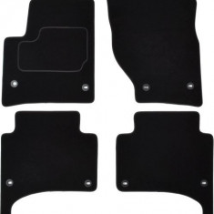 Set Covorase Auto Mocheta Fata + Spate Mammooth Volkswagen Touareg 1 2002-2013 Negru MMT A041 VW375 PRM 01