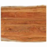 VidaXL Blat masă 90x80x3,8 cm dreptunghiular lemn acacia margine vie