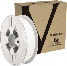 Filament pentru imprimanta 3D Verbatim 55150 DURABIO White 1.75 mm 0.5kg foto