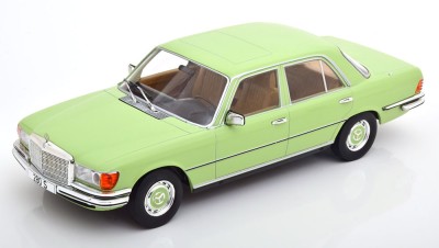 Macheta Mercedes Benz 280 S W116 1972 verde - MCG 1/18 foto