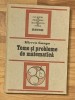 Teme si probleme de matematica de Mircea Ganga