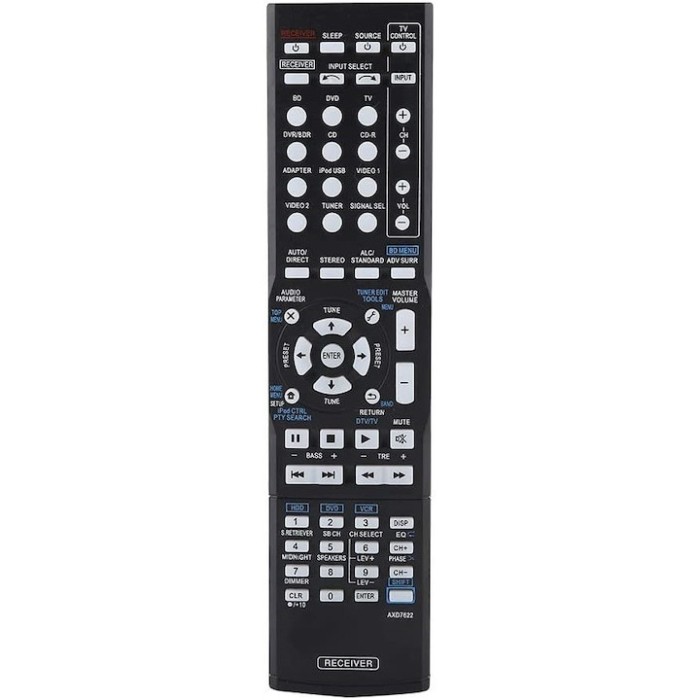 Telecomanda pentru Pioneer AXD7622, x-remote, Negru