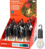 Lampa LED camping Strend Pro, re&icirc;ncarcabila USB-C, 100 lm, IP44