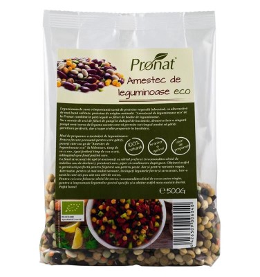 Amestec de Leguminoase Bio 500gr Pronat foto