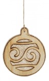 Set 12 ornamente brad 13.5x1x27 cm