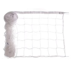 Fileu, plasa pentru volei, tenis, badminton, 9.5 x 1 m, portabil, rezistent, geanta de depozitare, alb