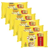Friskies hrană pentru pisici la plic - pui, vită, miel și rață &icirc;n sos 6 x (4 x 85 g)