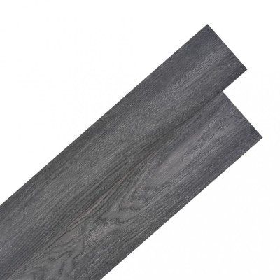 Plăci de pardoseală autoadezive, negru și alb 5,02 m&amp;sup2;, 2 mm PVC foto
