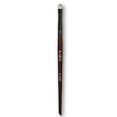 Pensula profesionala miniaplicator pentru fardul de ochi/pigment, din par fin de capra, K-E09, KAJOL Beauty&amp;trade; foto