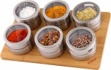 Set 6 recipiente de condimente + suport magnetic Zass Gourmet ZG-MSR 01 - NOU