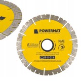 Disc diamant segmentat pentru taiere, 1.8x10x20x120 mm, Powermat