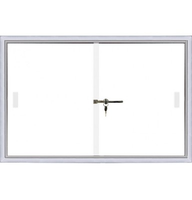 Avizier magnetic cu rama aluminiu 90x120 cm (9 documente A4), Premium (7 ani garantie) foto